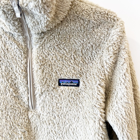 Patagonia Quarter Zip Los Gatos Fleece in‎ Shroom Taupe - Picture 2 of 6